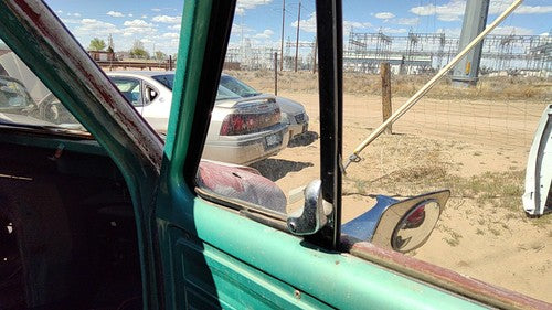 71-79 Van G20 Passenger Right Front Vent Window Small Door Glass With Frame Oem