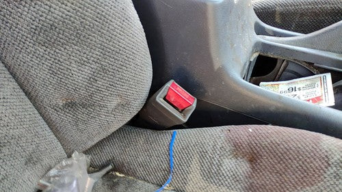 1994-1995 Honda Accord Passenger Right Front Seat Belt Buckle Receiver Oem Gray
