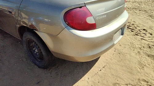 2000-2002 Dodge Neon Rear Bumper Cover Assembly Oem Back Gold Plb 05012901Ad