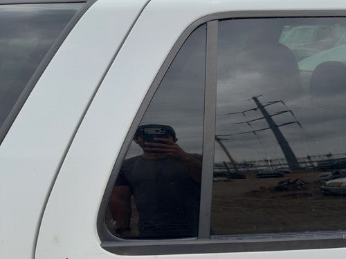 95-05 S10 Blazer Passenger Right Rear Vent Window Back Door Glass With Frame Oem