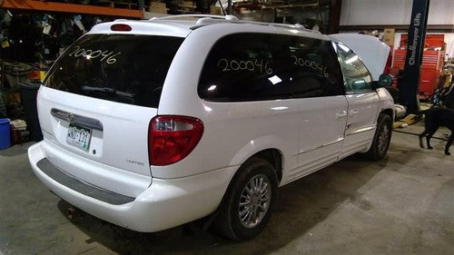 04-07 Town & Country Driver Left Master Switch Trim Bezel Plate Woodgrain
