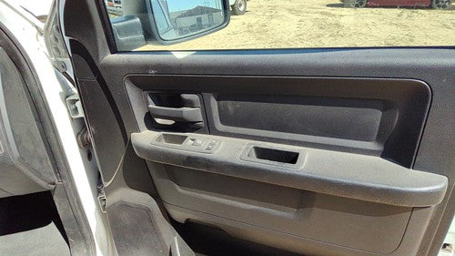 2013-23 Dodge Ram 1500 Passenger Right Front Door Trim Panel With Switches Black