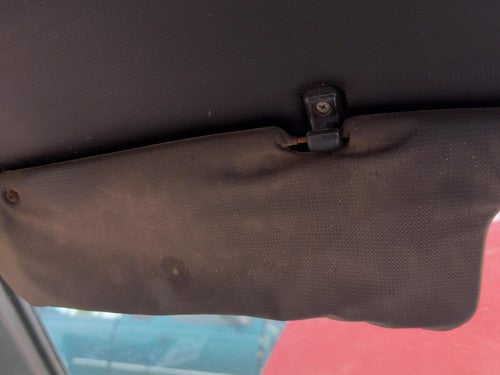 1987-1988 Toyota FX Driver Left Sun Visor OEM Gray