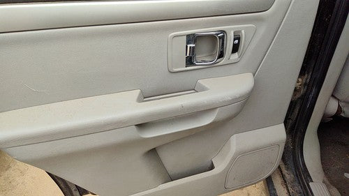07-09 Grand Vitara Xl-7 Driver Left Rear Door Trim Panel With Switches Back Gray