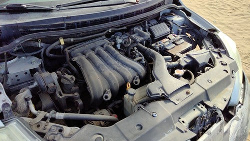 08-11 Nissan Versa Passenger Right Power Side Mirror Door Mounted Oem Silver K23