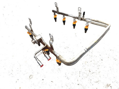 1985-2003 Ford F150 Complete Fuel Rail With Injectors Set Loaded Oem 4.6L
