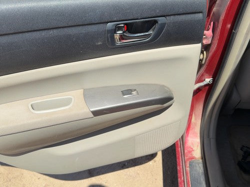 06-09 Prius Driver Left Rear Door Trim Panel With Switches Back Cloth Inner Bisq