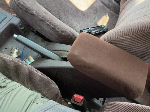 1989 Honda Accord Lx Center Floor Console Assembly Oem Arm Rest Fold Down Maroon