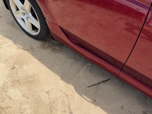 2004-2006 Acura Tl Passenger Right Lower Rocker Panel Moulding Oem Redondo Red