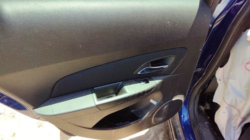 12-16 Chevy Cruze Driver Left Rear Door Trim Panel With Switches Back Black Aff