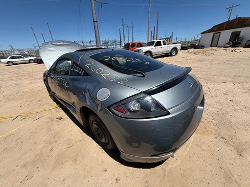 06-12 Mitsubishi Eclipse Steering Column Assembly Oem Floor Shift Automatic Gray