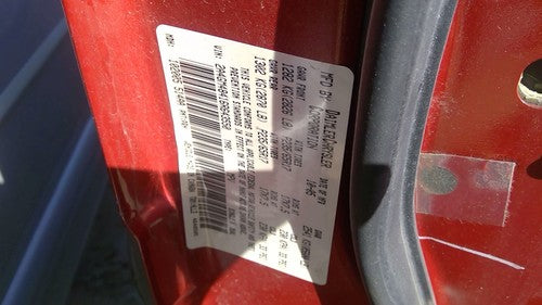 2004-2008 Chrysler Pacifica Driver Left Rear Side Window Door Glass Oem Back