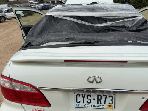 2000-2001 Infiniti I30 Rear Spoiler Back Wing Oem White 960303Y125