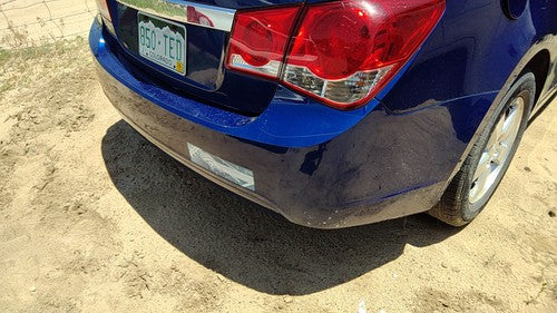 2011-16 Chevy Cruze Rear Bumper Cover Assembly Oem Back Blue Topas Gts 12776334