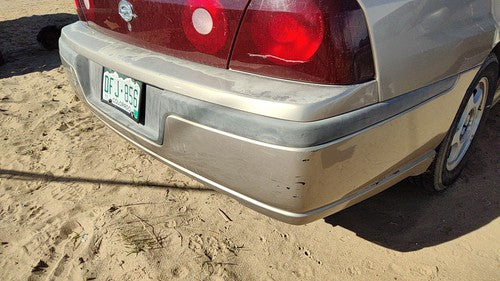2000-2005 Chevy Impala Rear Bumper Cover Assembly Oem Back Gold 49U 10373652