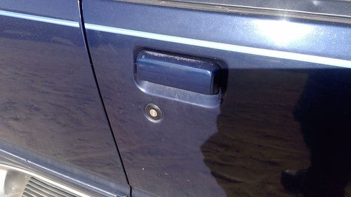 1995-1997 Ford Explorer Passenger Right Front Outside Door Handle Oem Blue