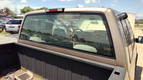 1988-2000 Silverado 2500 Back Glass Rear Window Oem Fixed Heated 15762642