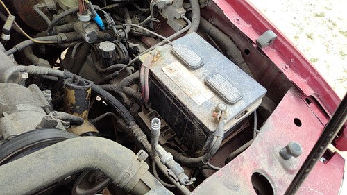 1998-2001 Mazda B2500 Complete Battery Box Mount Tray With Hold Down Oem 2.5L