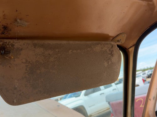 1980 Chevy Silverado C20 Passenger Right Sun Visor Oem Tan