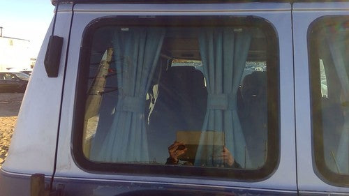 1971-1995 Chevy G20 Van Driver Left Back Glass Rear Window Only Lift Gate Hatch
