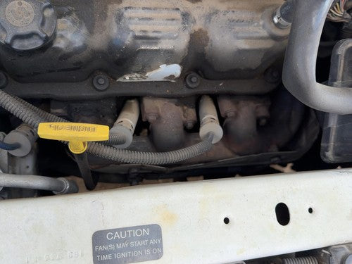90-00 Town & Country Driver Left Exhaust Manifold Assembly Oem 3.3L Front