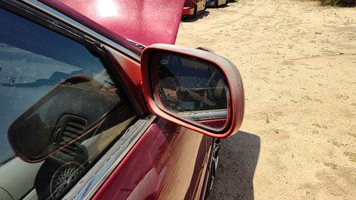 1994-1997 Honda Accord Passenger Right Side Mirror Door Mounted Oem Red 5160262