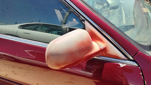 1994-1997 Honda Accord Passenger Right Side Mirror Door Mounted Oem Red 5160262