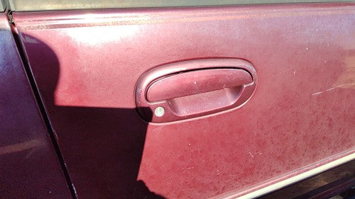 1997-02 Ford Expedition Passenger Right Front Outside Door Handle Oem Maroon Jl