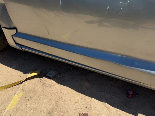 06-12 Eclipse Driver Left Lower Rocker Panel Moulding Oem Hatchback Silver