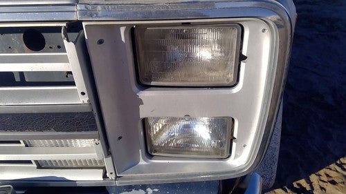 1985-1991 Chevy G20 Van Driver Left Dual Pair Head Light Front Lamp With Bracket