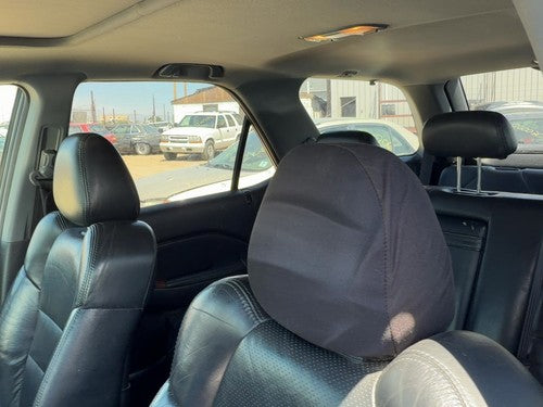 2001-2002 Acura Mdx Pair Of Front Headrests Oem Left Right Set Seat Black D