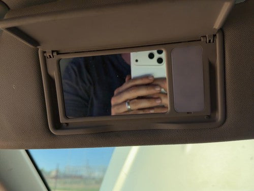 2006-2009 Subaru Legacy Outback Driver Left Sun Visor Oem Taupe Tau 92011Ag52Aor