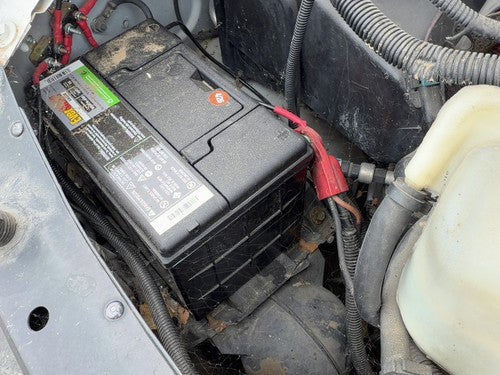 96-02 Express Van 2500 Complete Battery Box Mount Tray With Hold Down Oem 5.7L
