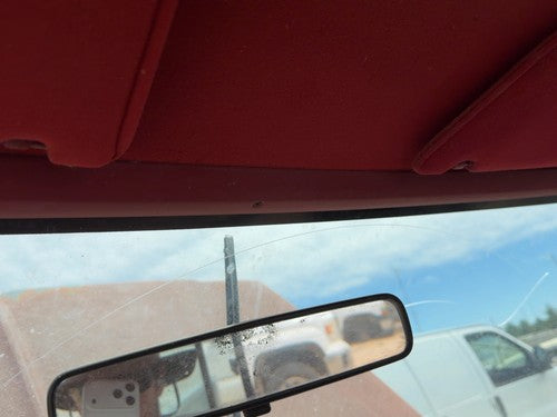 1987-1991 Ford F150 Pickup Upper Windshield Header Trim Panel OEM Red