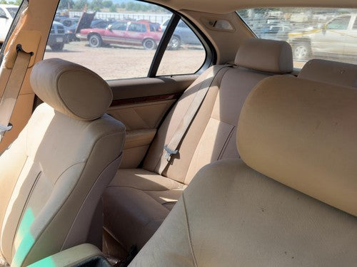 2001 BMW 530i Rear Headrest Sedan Folding Seat Leather Beige 52208198140