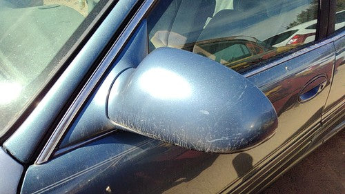 00-01 Lesabre Buick Lesabre Driver Left Power Side Mirror Door Mounted Oem Blue