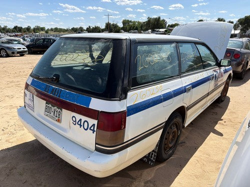 1994 Subaru Legacy Rhd Driver Left Rear Door Trim Panel With Switches Back Gray