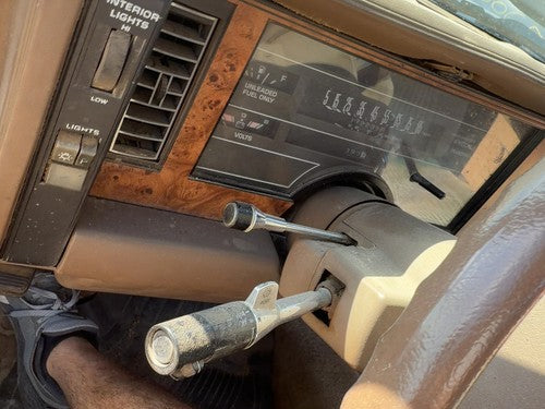 93 Buick Century Steering Column Assembly Oem Column Shift Air Bag Automatic Tan