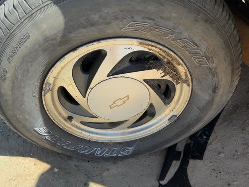 2001 Chevy S10 Blazer 15 Inch Aluminum Wheel Factory 6 Slot Rim N90 9592241