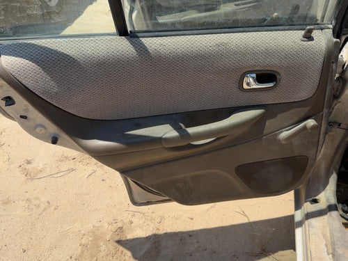 1999-2000 Mazda Protege Dx Driver Left Rear Door Trim Panel Manual Back Brown