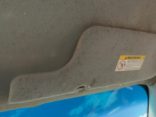 2002-2004 Ford F150 Passenger Right Sun Visor Oem Gray 2L3Z1504104Dab