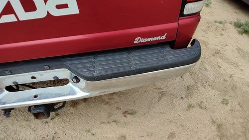 1998-2001 Mazda B2500 Chrome Rear Bumper With Mount Brackets Oem Zzm150221