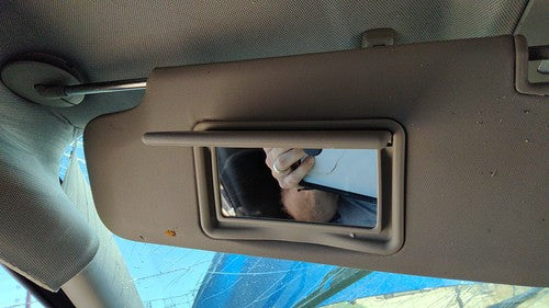 2011-2016 Chevy Cruze Driver Left Sun Visor Oem Black Aff 95034253