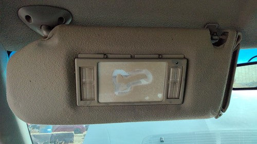 1995-2005 S10 Blazer Driver Left Sun Visor Oem Gray 92H