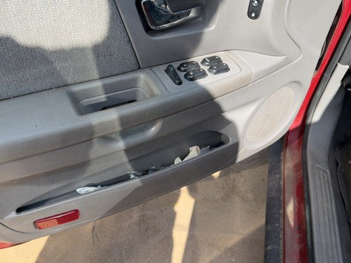 00-02 Taurus Driver Left Front Door Trim Panel With Master Switch Graphite Gray