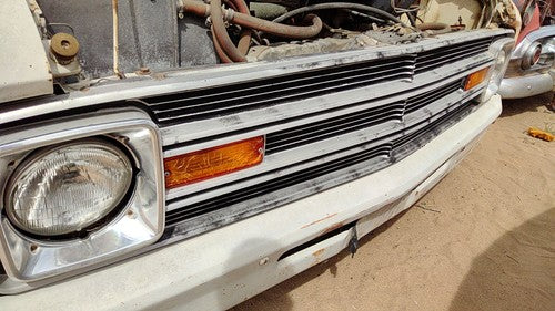1974-1978 Dodge Van B200 Front Grille Assembly Oem Chrome With Lights 03734002