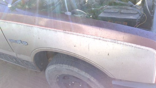 1981-1987 Isuzu Pup Pickup Passenger Right Front Fender Oem Red 94446989