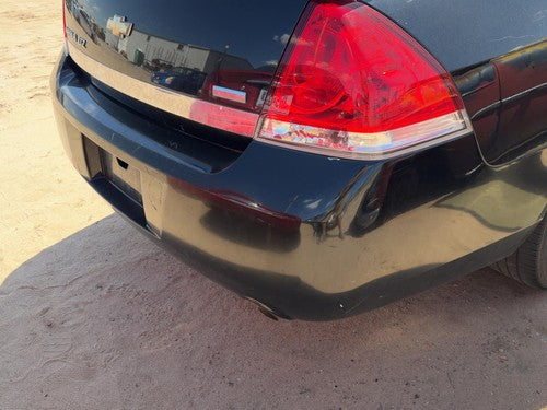 06-16 Chevy Impala Rear Bumper Cover Assembly Oem Back Dual Exhaust Black 41U