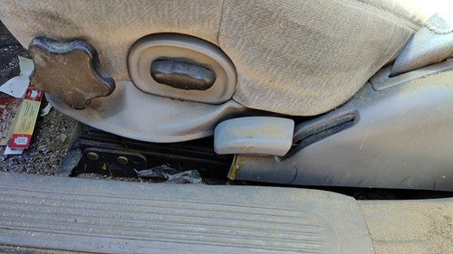 2000-2005 Buick Lesabre Driver Left Power Seat Track With Motors Only Gray 17B