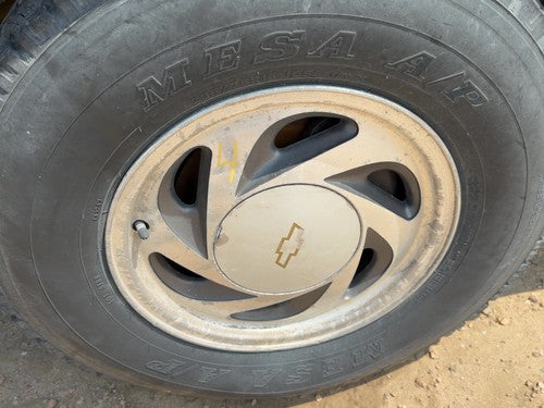 1995-2002 Chevy S10 Blazer 15" Aluminum Wheel Oem Factory 6 Slot Rim N90